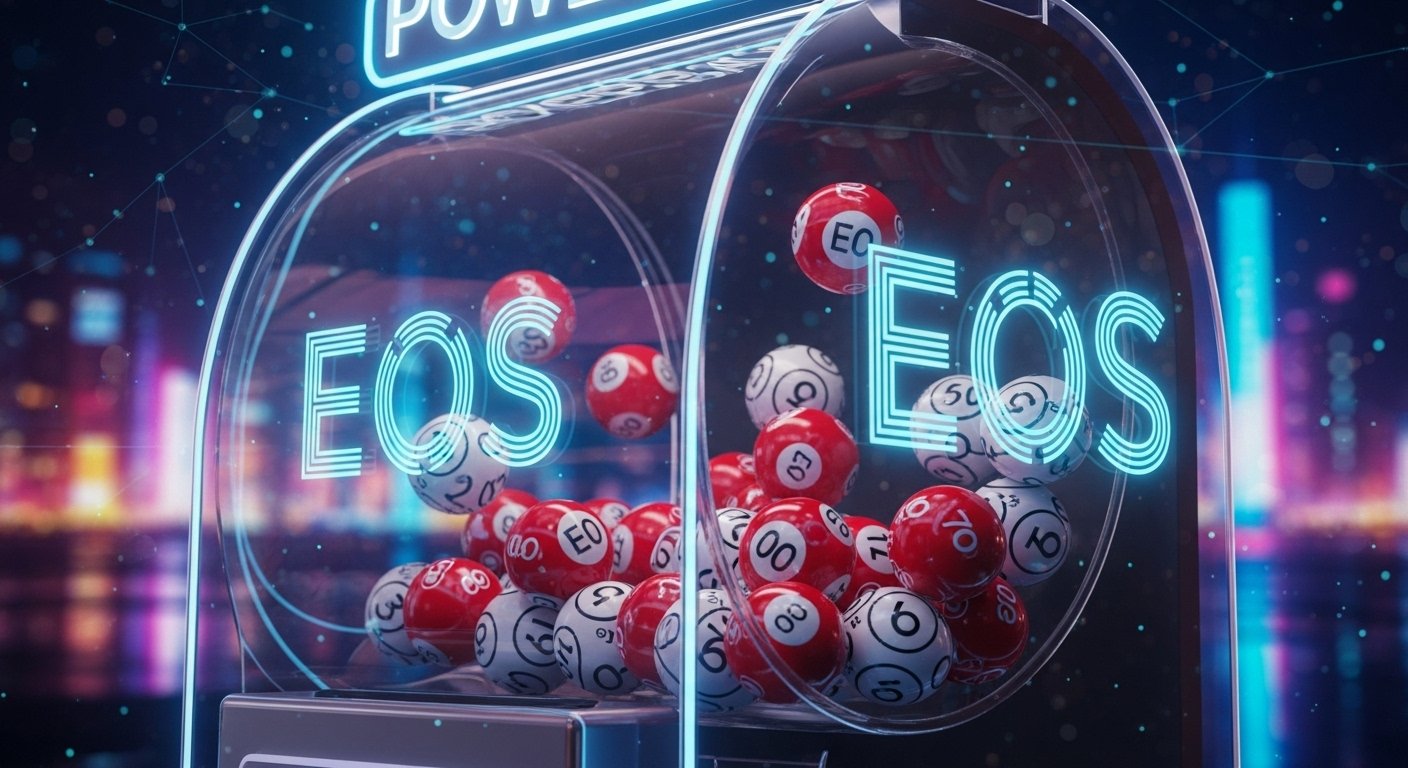 이오스파워볼(EOS Powerball) - 블록체인 기반의 혁신적인 온라인 복권 플랫폼